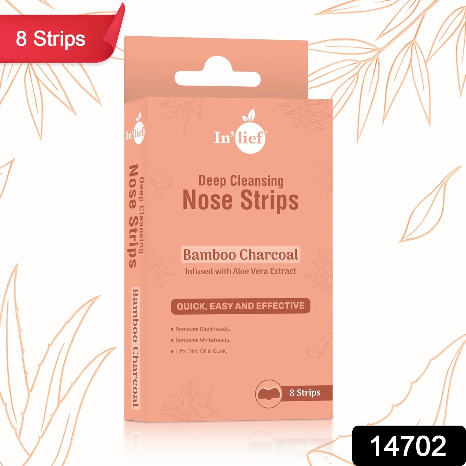 In’lief Bamboo Charcoal Blackhead Removal Nose Mask In’lief Bamboo Charcoal Blackhead Removal Nose Mask